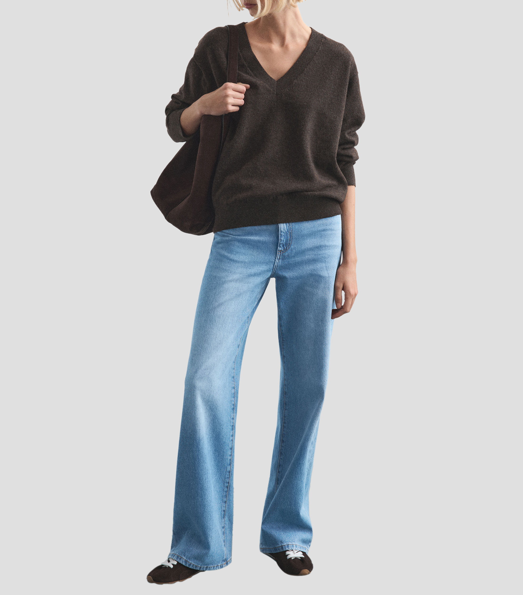 Jeans wideleg Mujer
